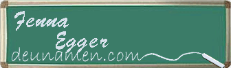 Fenna Egger Visitenkarte
